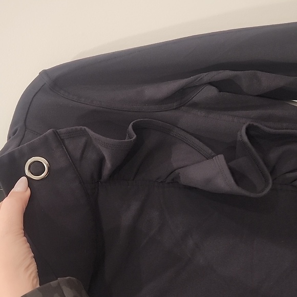 Karma Black Ruffled Jacket, Size S (No Tag) - Picture 3 of 4